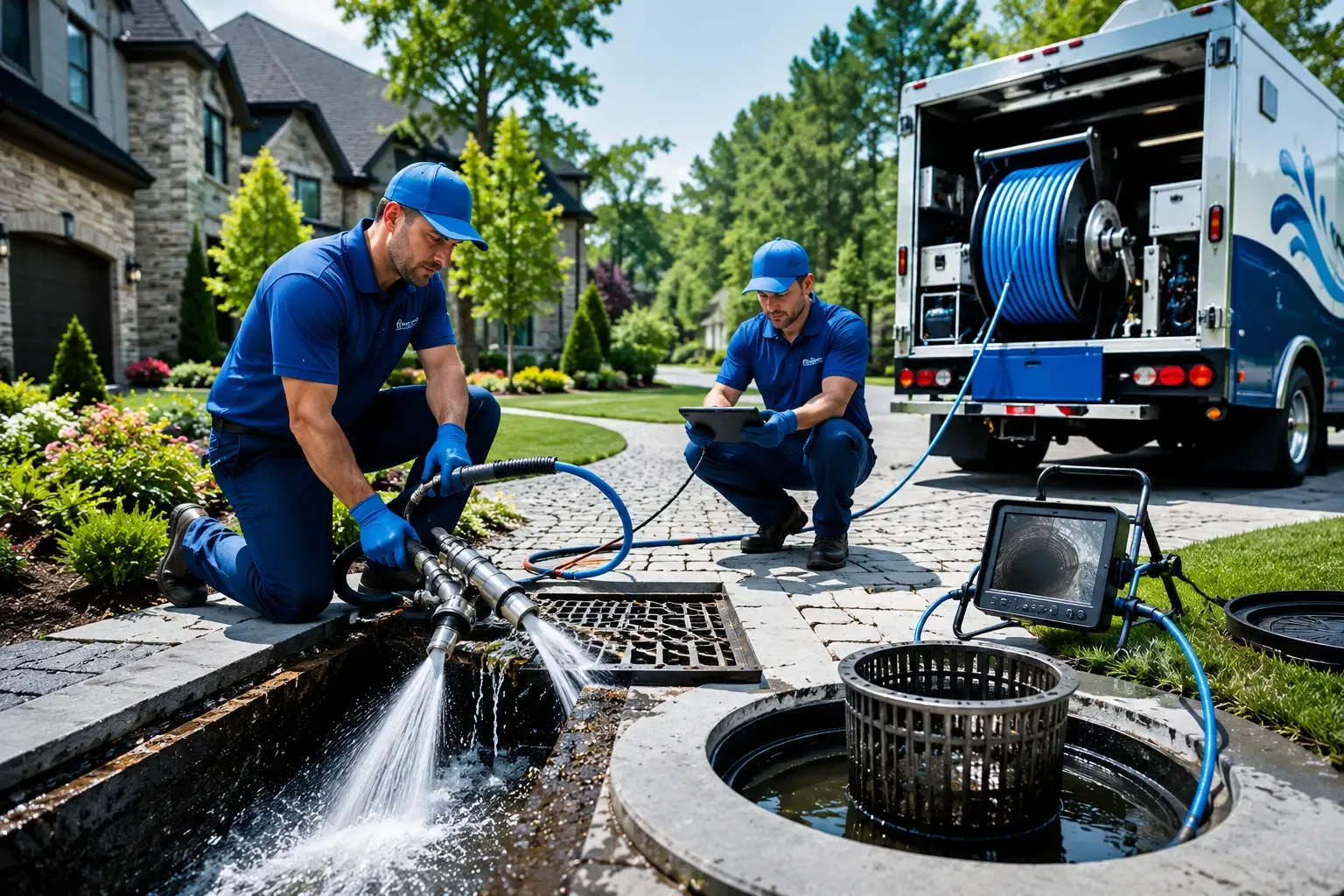 Local outdoor drain cleaning professionals in Pine Brook, NJ